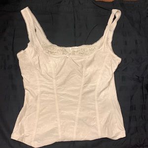 Vintage white tank top